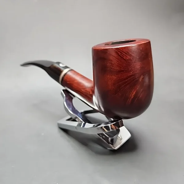 Thomas Cristiano Smooth Bent Billiard Estate Briar Pipe, Unsmoked - Image 6