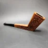 Joe Cortegiano Magnum Rusticated Zulu Estate Briar Pipe, Unsmoked - Image 6