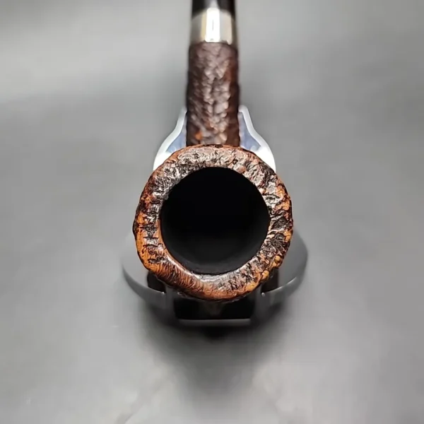 Peterson Donegal Rocky 106 Rusticated Billiard Estate Briar Pipe, Irish Estates - Image 6