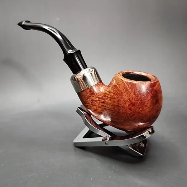 Peterson System Standard 302 Smooth Bent Apple Estate Briar Pipe, Irish Estates - Image 7