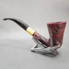 Alpha Sandblasted Calabash Estate Briar Pipe, Israeli Estates - Image 7