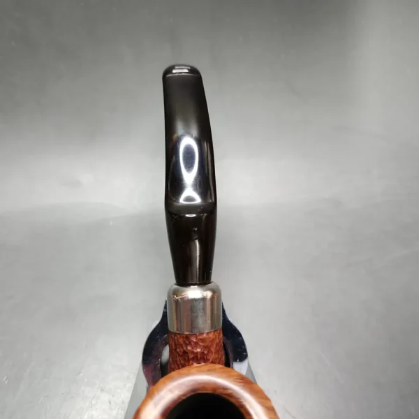 Savinelli Dry System Rusticated Bent Dublin Estate Briar Pipe, 6mm, Italian Estates - Image 7
