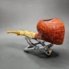 Xin Li Sandblasted Strawberry Handmade Briar Pipe, New - Image 7