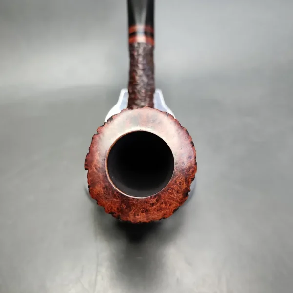 Paolo Becker Rusticated Zulu Estate Briar Pipe, Italian Estates - Image 7