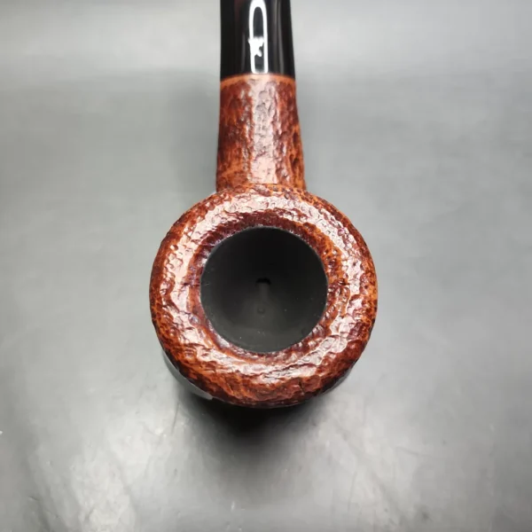 Savinelli Hercules 316 EX Rusticated Bent Pot Briar Pipe, New - Image 7