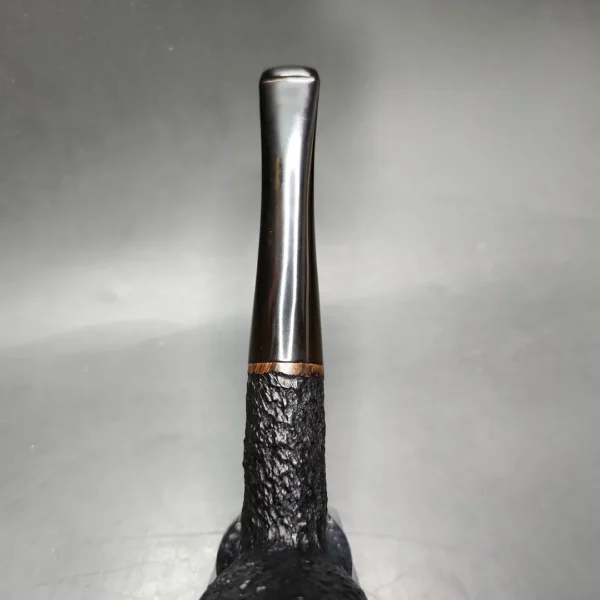 Reuben Era Charatan's Make 42 Large Sandblasted Billiard Estate Briar Pipe, English Estates - Image 7