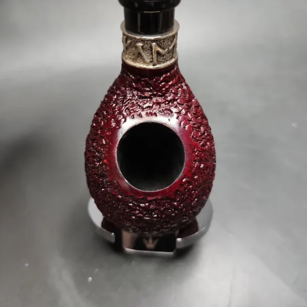 Ser Jacopo Limited Edition Bilbo Rusticated Estate Briar Pipe, Italian Estates - Image 7