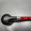 Peterson 2024 Halloween Pipe Sandblasted Tomato Briar Pipe, New - Image 7
