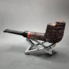 Mastro Geppetto Rusticato Rusticated Estate Briar Pipe, Unsmoked - Image 7