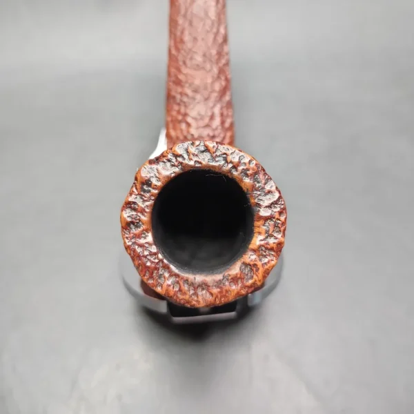 Savinelli Estella 815 EX Rusticated Lumberman Estate Briar Pipe, Italian Estates - Image 7