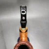 Mastro De Paja Unica Partially Rusticated Brandy Estate Briar Pipe, Italian Estates - Image 7