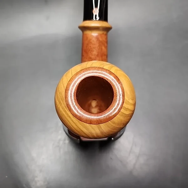 Tommaso Spanu 1999 F2 Smooth Calabash Estate Briar Pipe, Unsmoked - Image 7