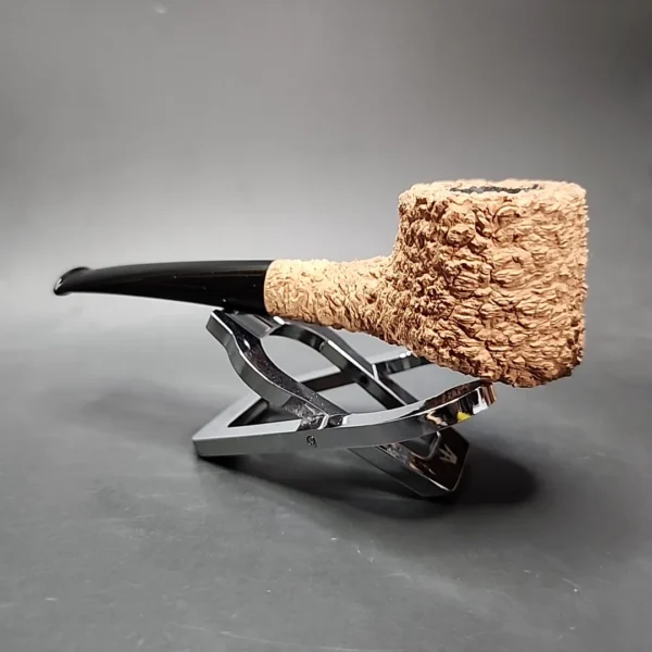 Pipe Tristan Rusticated Shape 55 Handmade Briar Pipe, New - Image 7