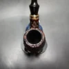 Adsorba by Gigi Rusticated Bent Brandy Estate Briar Pipe, Unsmoked, 9mm - Image 7