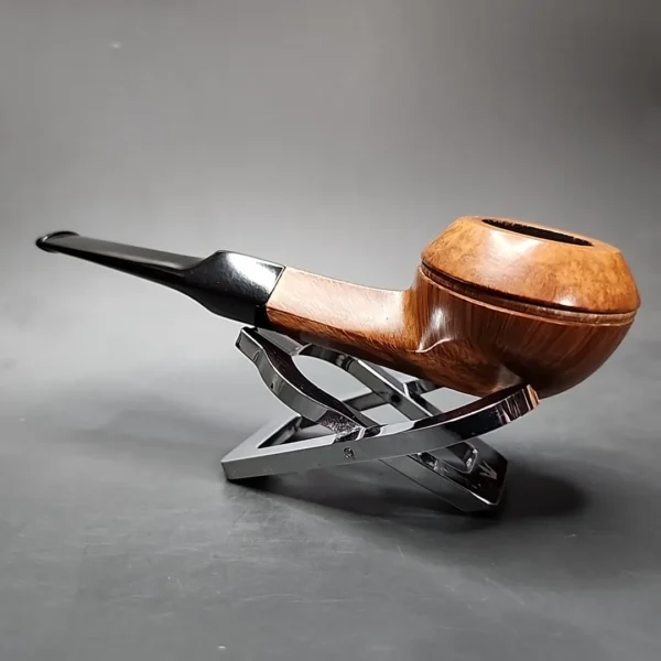 Max Schulte / Schulte's Smooth Bulldog Estate Briar Pipe, Unsmoked - Image 7