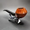 Chacom Volute Smooth Bent Rhodesian Estate Briar Pipe, Unsmoked - Image 7