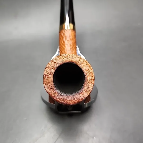 Novelli Sandblasted Billiard Estate Briar Pipe, Italian Estates - Image 7