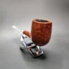 Lloyds Deluxe by Lorenzo Smooth Billiard Estate Briar Pipe, Italian Estates - Image 7