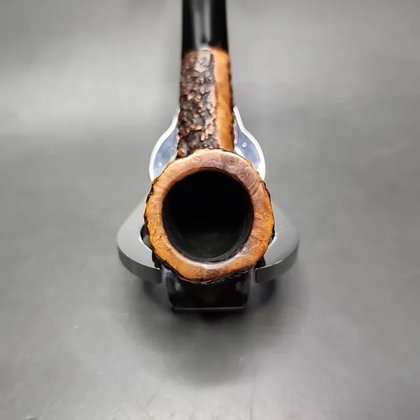 Castello Sea Rock Briar Rusticated Zulu Estate Briar Pipe, Italian Estates - Image 7