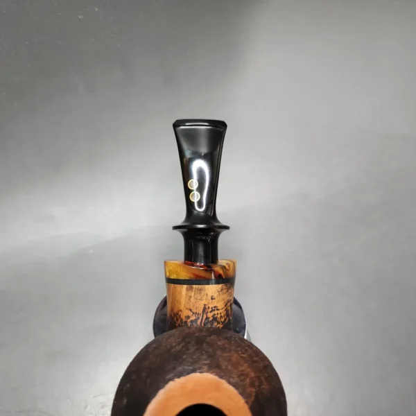 Petr Pohludka Sandblasted Ball Estate Briar Pipe, 9mm, Unsmoked - Image 7