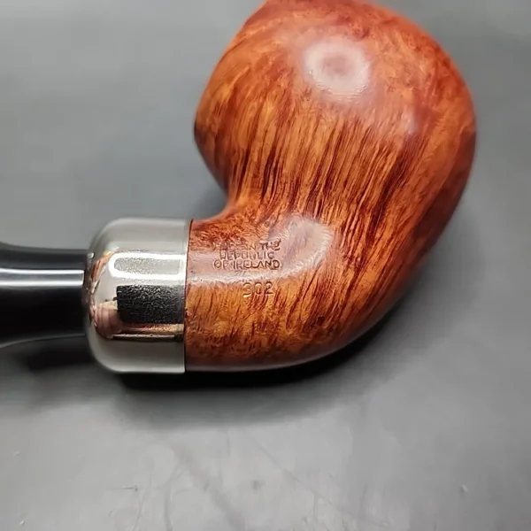Peterson System Standard 302 Smooth Bent Apple Estate Briar Pipe, Irish Estates - Image 8