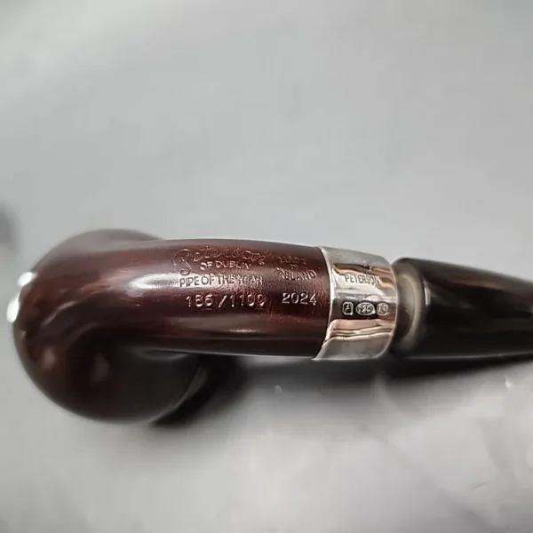 Peterson Pipe of the Year 2024 186/1100 Heritage Rhodesian Briar Pipe, New - Image 8