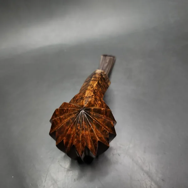 Andrey Kharitonov Smooth Volcano Handmade Briar Pipe, New - Image 8