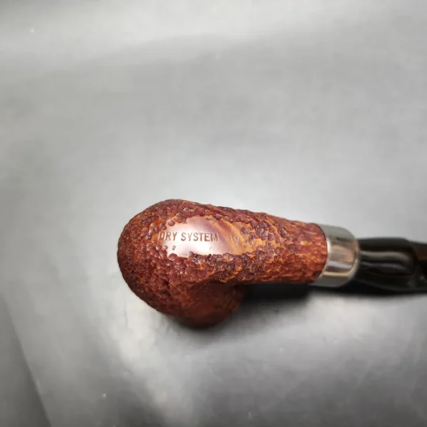 Savinelli Dry System Rusticated Bent Dublin Estate Briar Pipe, 6mm, Italian Estates - Image 8