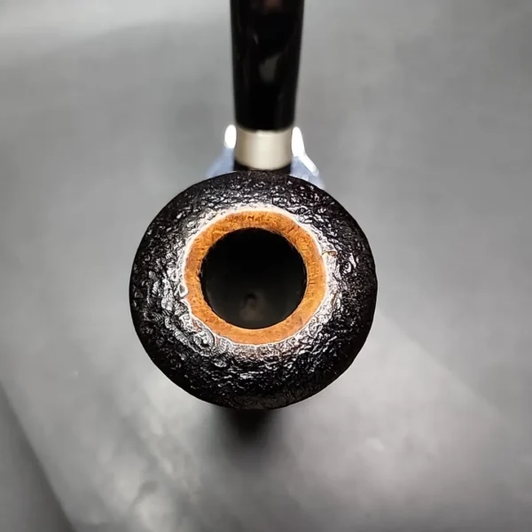 Brebbia 1997 Jubilee Calabash Sandblasted Estate Briar Pipe, Unsmoked - Image 8