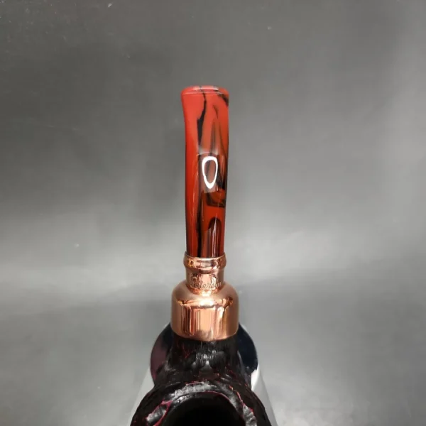 Peterson 2024 Christmas Pipe 03 Rusticated Apple Briar Pipe, FT, New - Image 8