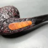 Castello Sea Rock G Bent Billiard Estate Briar Pipe, Italian Estates - Image 8