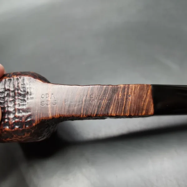 1954 Dunhill Shell ODA 836 S Patent Era Panel Estate Briar Pipe, English Estates - Image 8