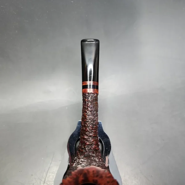 Paolo Becker Rusticated Zulu Estate Briar Pipe, Italian Estates - Image 8