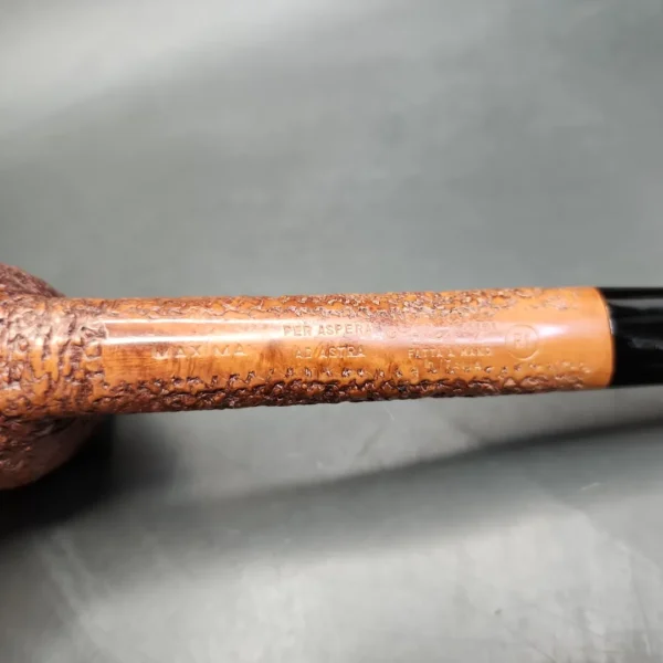 Ser Jacopo Maxima R1 Rusticated Canadian Estate Briar Pipe, Italian Estates - Image 8