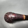 Savinelli Porto Cervo 673 KS Rusticated Bulldog Estate Briar Pipe, 6mm, Italian Estates - Image 8