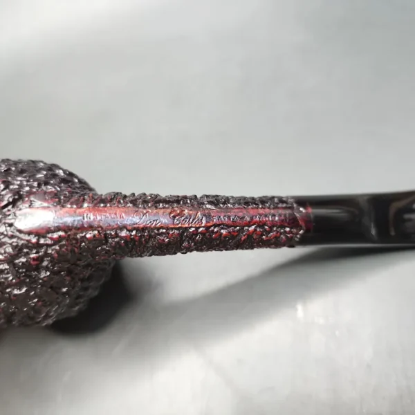 Don Carlos One Note Rusticated Apple Estate Briar Pipe, Italian Estates - Image 8