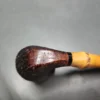 Dunhill 1992 Shell 4102 Bamboo Churchwarden Estate Briar Pipe, English Estates - Image 8