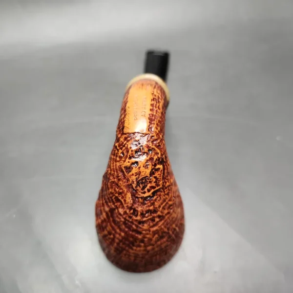 Early Ser Jacopo Pulchra Sandblasted Calabash Estate Briar Pipe, Italian Estates - Image 8