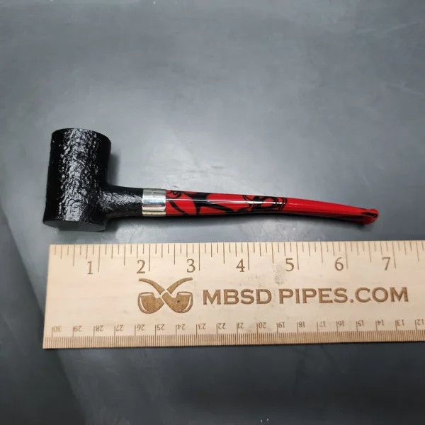 Peterson 2024 Halloween Pipe Sandblasted Tankard Briar Pipe, New - Image 8