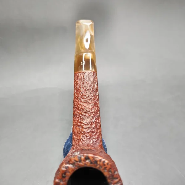 Savinelli Estella 815 EX Rusticated Lumberman Estate Briar Pipe, Italian Estates - Image 8