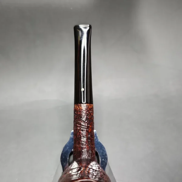 1965 Dunhill Shell LBS 4S Sandblasted Billiard Estate Briar Pipe, English Estates - Image 8