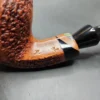 Mastro De Paja Unica Partially Rusticated Brandy Estate Briar Pipe, Italian Estates - Image 8