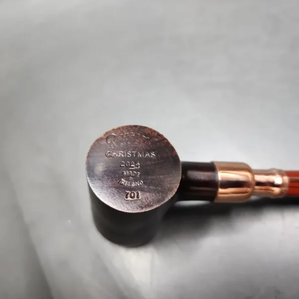 Peterson 2024 Christmas Pipe 701 Heritage Dublin Briar Pipe, FT, New - Image 8
