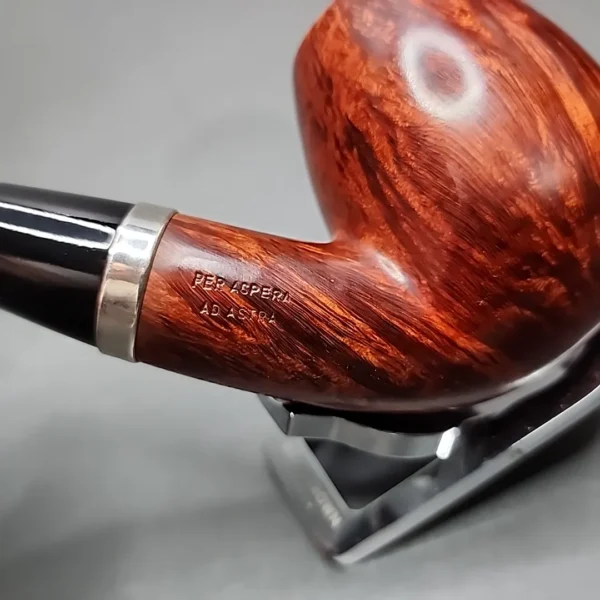 Ser Jacopo Maxima Maxima L2 Smooth Egg Estate Briar Pipe, Italian Estates - Image 8