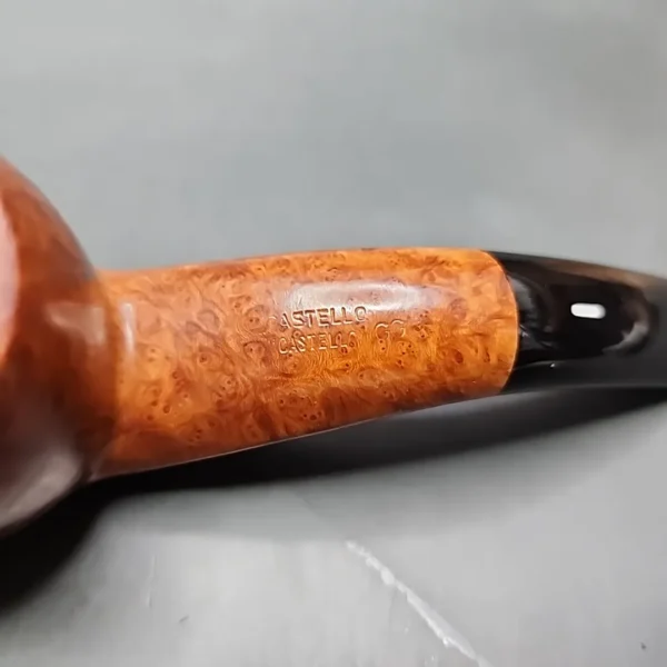 Castello "Castello" GG Smooth Hawkbill Estate Briar Pipe, Italian Estates - Image 8