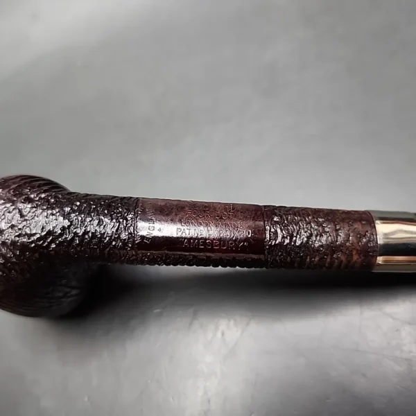 Sasieni Four Dot Amesbury Rusticated Canadian Estate Briar Pipe, English Estates - Image 8