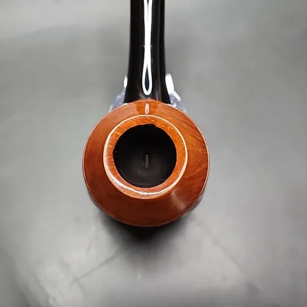 Chacom Volute Smooth Bent Rhodesian Estate Briar Pipe, Unsmoked - Image 8