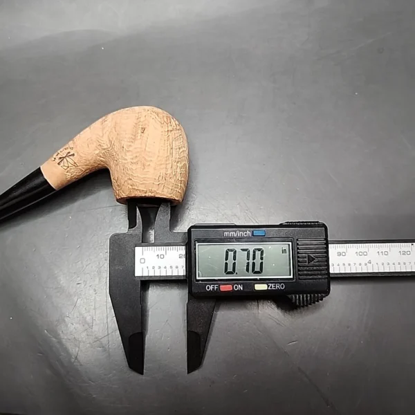 Morgan Bones Small Billiard Briar Pipe, New - Image 8