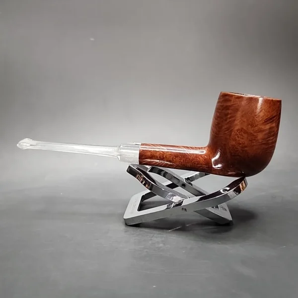 Lloyds Deluxe by Lorenzo Smooth Billiard Estate Briar Pipe, Italian Estates - Image 8