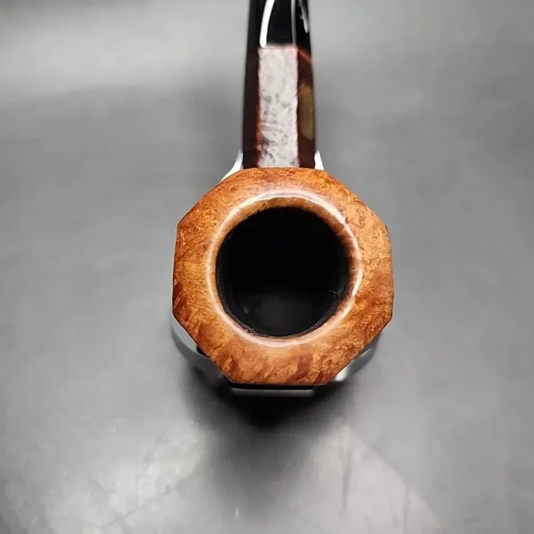 Savinelli Collection 1989 Sandblasted Panel Estate Briar Pipe, Italian Estates - Image 8